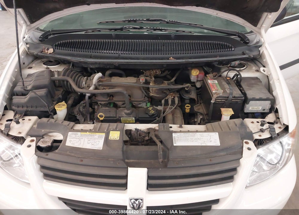 2005 DODGE GRAND CARAVAN SE VIN: 1D4GP24RX5B289322