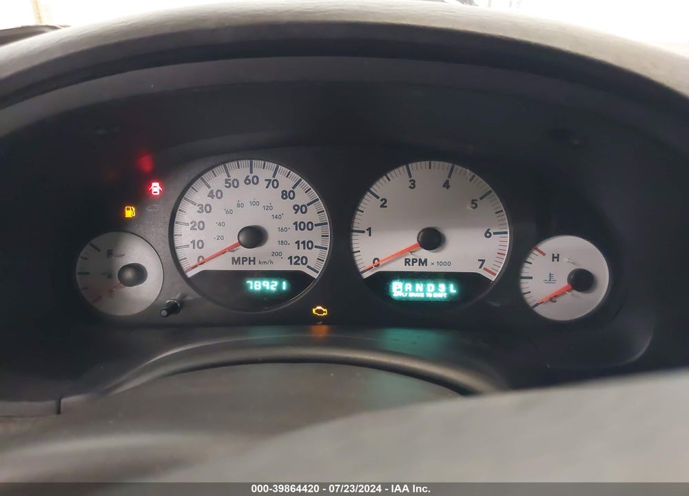2005 DODGE GRAND CARAVAN SE VIN: 1D4GP24RX5B289322