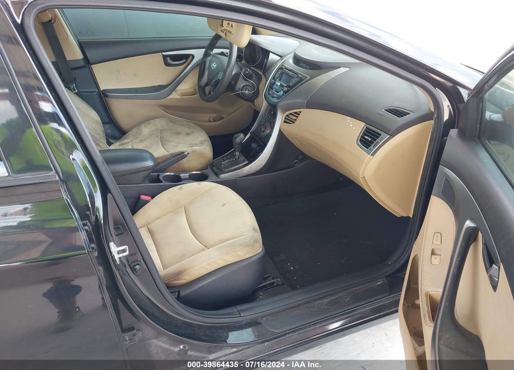 2013 HYUNDAI ELANTRA GLS VIN: 5NPDH4AE4DH234582