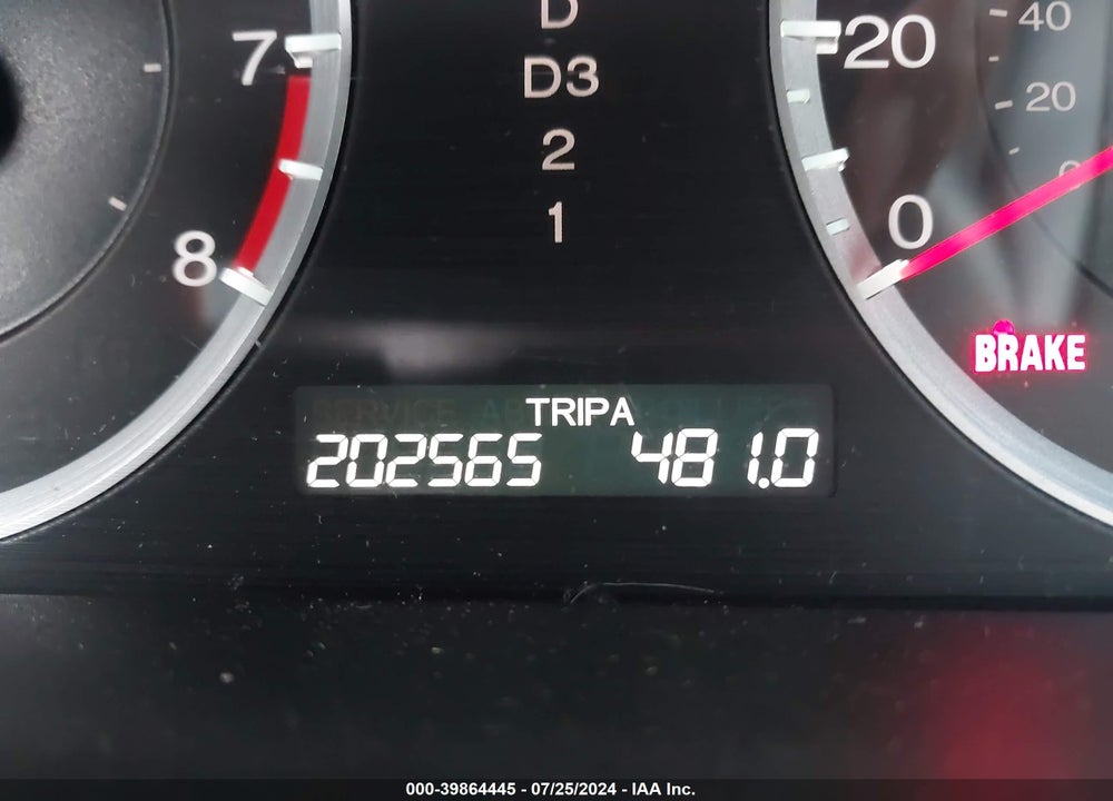 2008 HONDA ACCORD 2.4 EX VIN: 1HGCP26728A057283