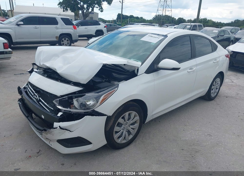 2022 HYUNDAI ACCENT SE VIN: 3KPC24A66NE166507