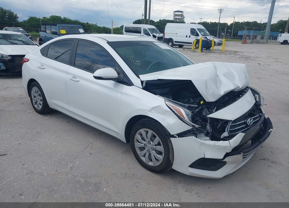 2022 HYUNDAI ACCENT SE VIN: 3KPC24A66NE166507