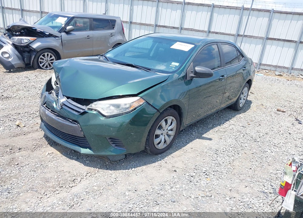 2016 TOYOTA COROLLA LE VIN: 2T1BURHE5GC708004