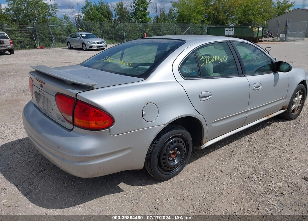 2004 OLDSMOBILE ALERO GL1 VIN: 1G3NL52E54C128242