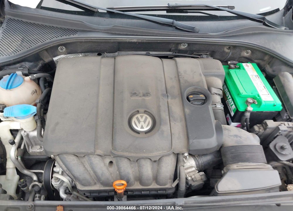 2012 VOLKSWAGEN PASSAT 2.5L SE VIN: 1VWBH7A36CC013922