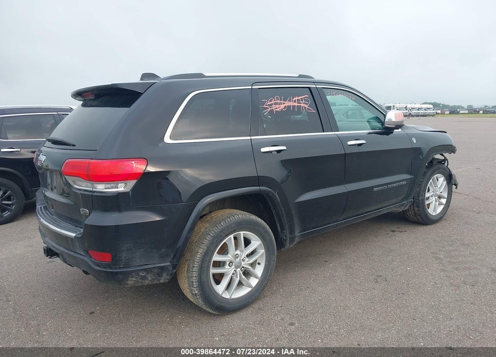 2017 JEEP GRAND CHEROKEE OVERLAND 4X4 VIN: 1C4RJFCG0HC817995