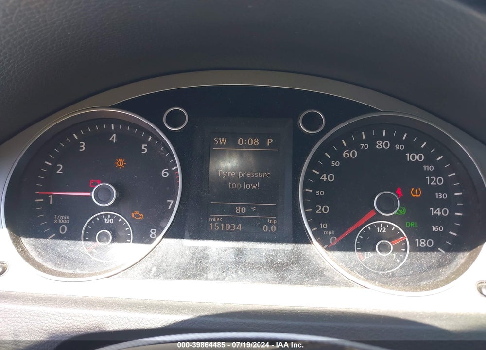 2011 VOLKSWAGEN CC SPORT VIN: WVWMN7AN2BE715812