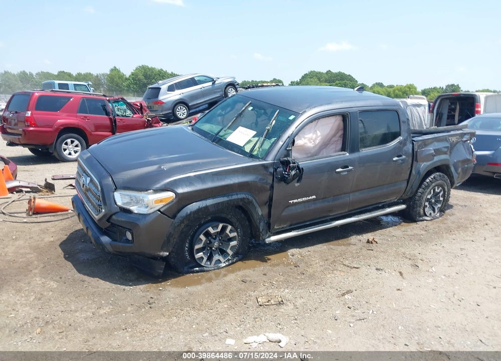 2017 TOYOTA TACOMA TRD OFF ROAD VIN: 5TFCZ5AN8HX112333