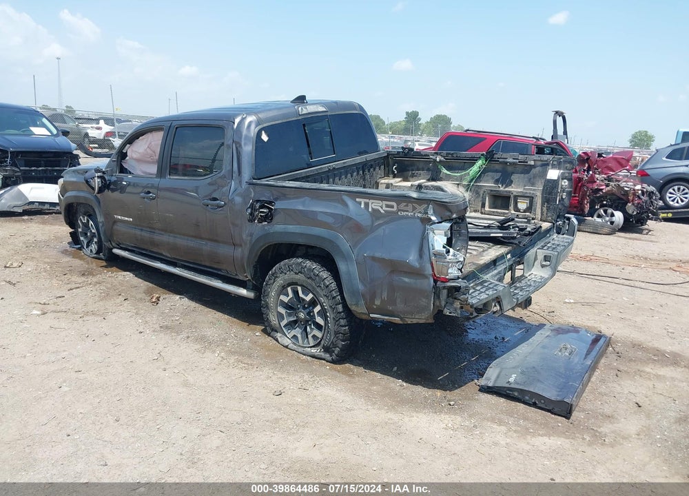 2017 TOYOTA TACOMA TRD OFF ROAD VIN: 5TFCZ5AN8HX112333