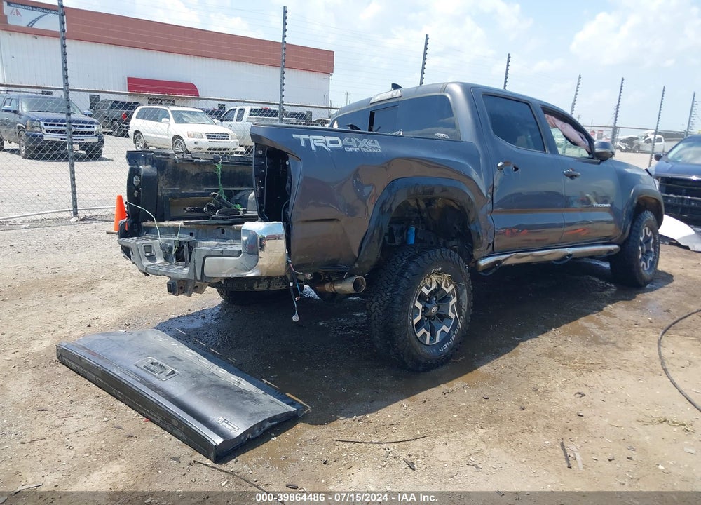 2017 TOYOTA TACOMA TRD OFF ROAD VIN: 5TFCZ5AN8HX112333