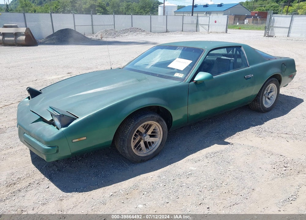 1989 PONTIAC FIREBIRD FORMULA VIN: 1G2FS21E1KL218688