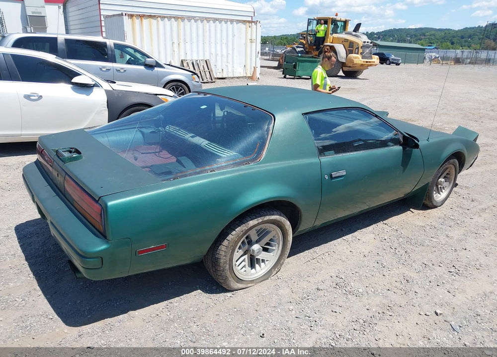 1989 PONTIAC FIREBIRD FORMULA VIN: 1G2FS21E1KL218688
