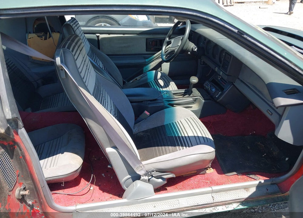 1989 PONTIAC FIREBIRD FORMULA VIN: 1G2FS21E1KL218688