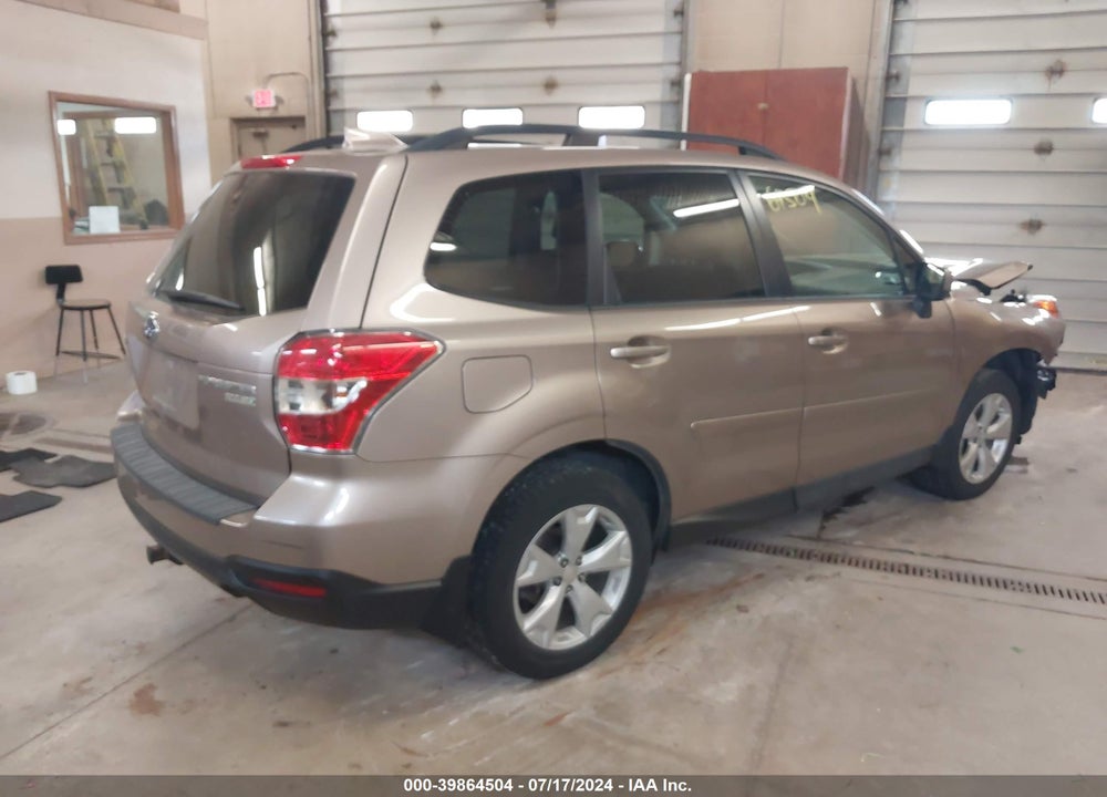 2016 SUBARU FORESTER 2.5I PREMIUM VIN: JF2SJADC9GH475174