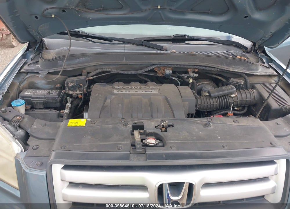 2008 HONDA PILOT EX VIN: 5FNYF18448B009621