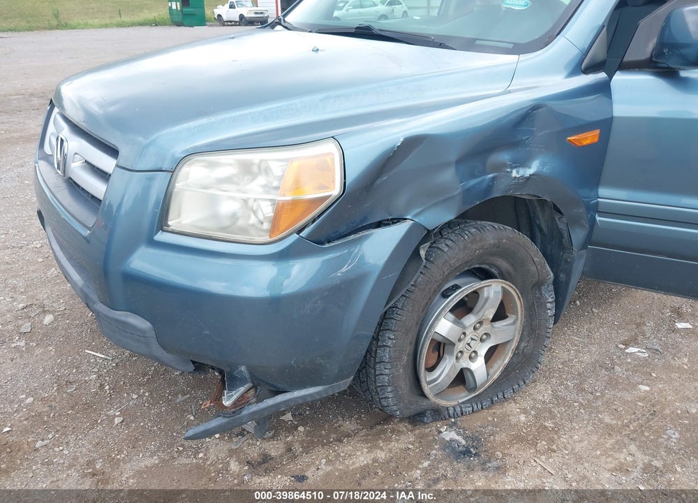 2008 HONDA PILOT EX VIN: 5FNYF18448B009621