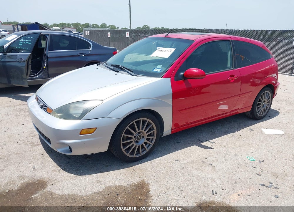 2002 FORD FOCUS SVT VIN: 3FAHP39502R231083