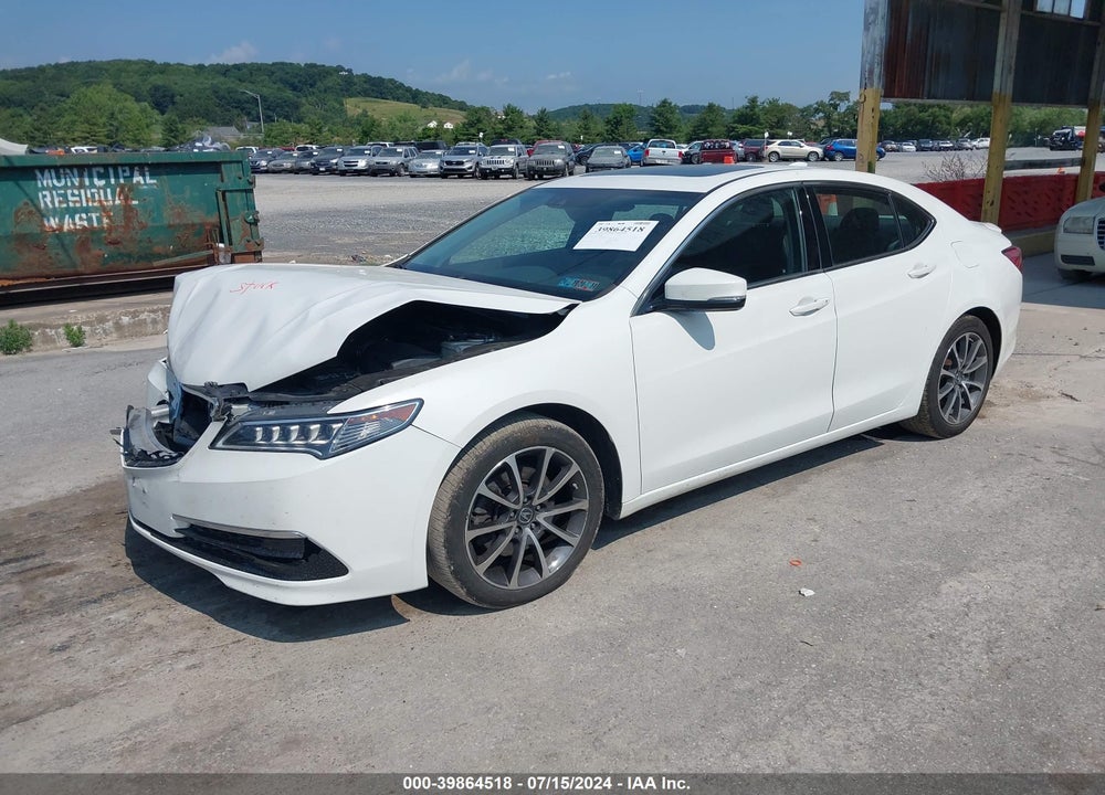 2015 ACURA TLX V6 TECH VIN: 19UUB3F50FA008507