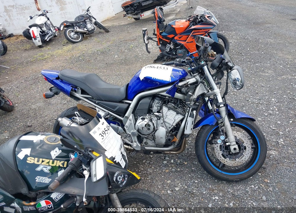 2001 YAMAHA FZS10 VIN: JYARN07E61A001087
