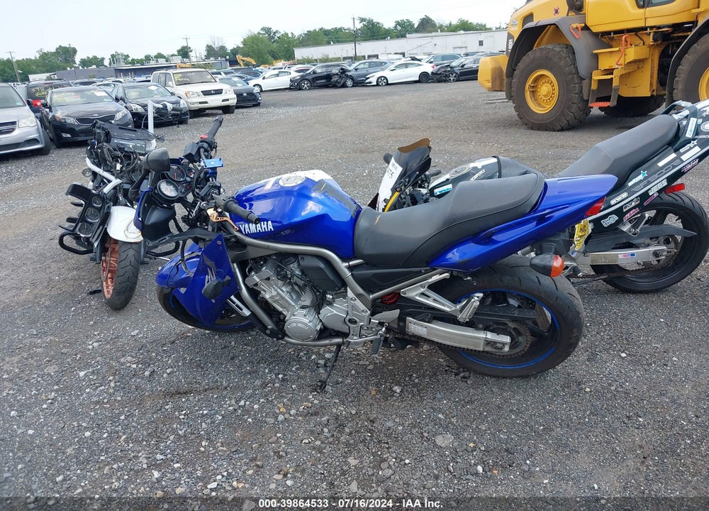 2001 YAMAHA FZS10 VIN: JYARN07E61A001087