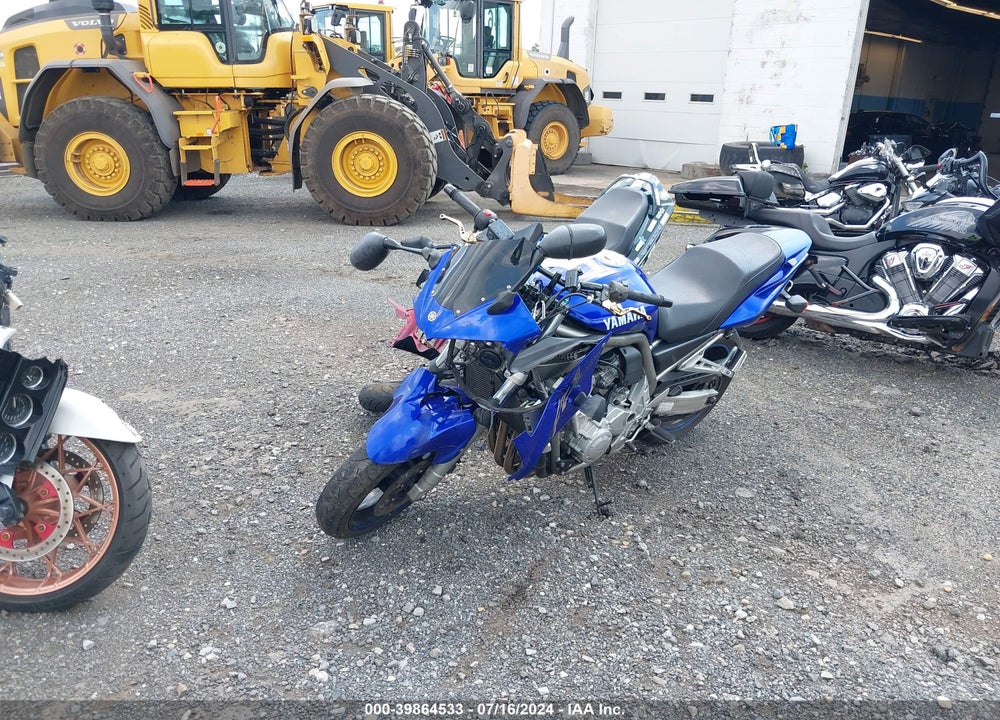 2001 YAMAHA FZS10 VIN: JYARN07E61A001087