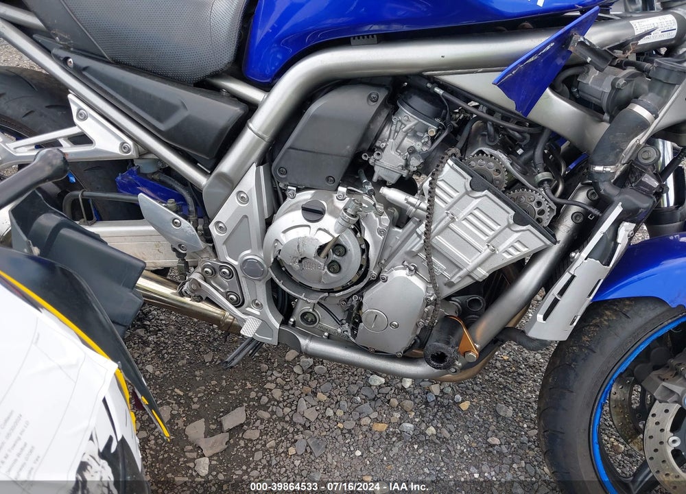 2001 YAMAHA FZS10 VIN: JYARN07E61A001087