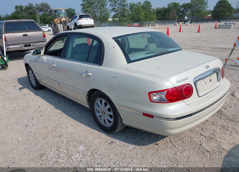 2004 KIA AMANTI VIN: KNALD124845023085