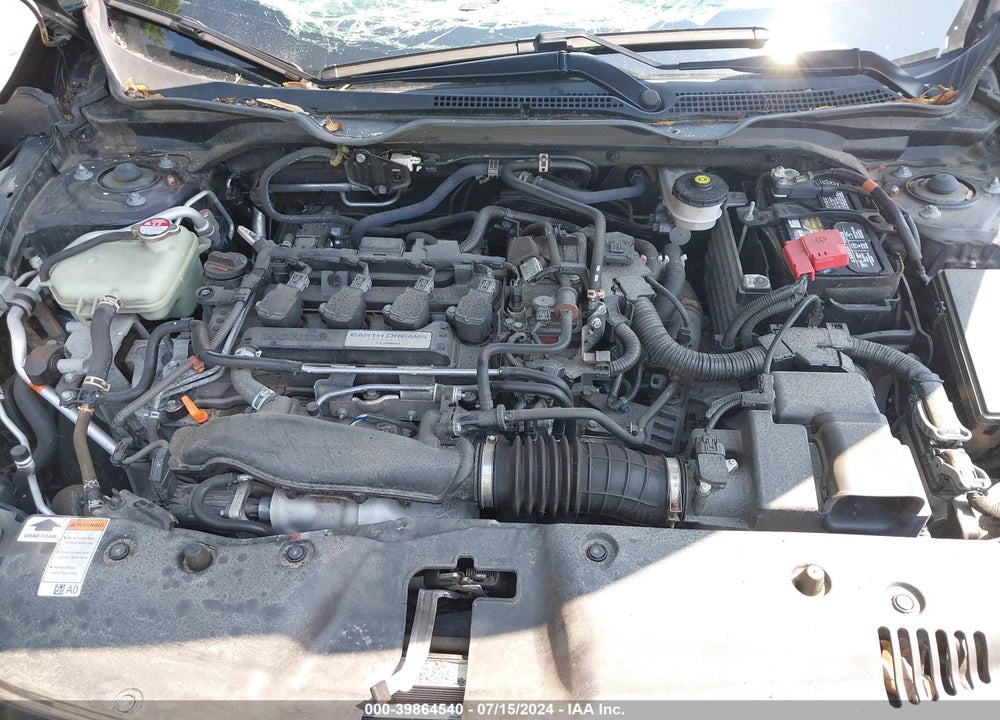 2019 HONDA CIVIC EX VIN: 2HGFC1F34KH651964