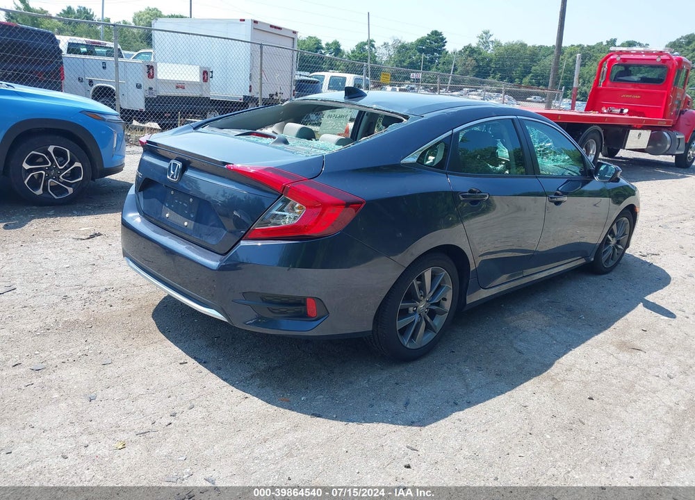2019 HONDA CIVIC EX VIN: 2HGFC1F34KH651964