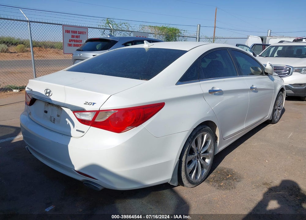 2011 HYUNDAI SONATA LIMITED 2.0T VIN: 5NPEC4AB7BH300077