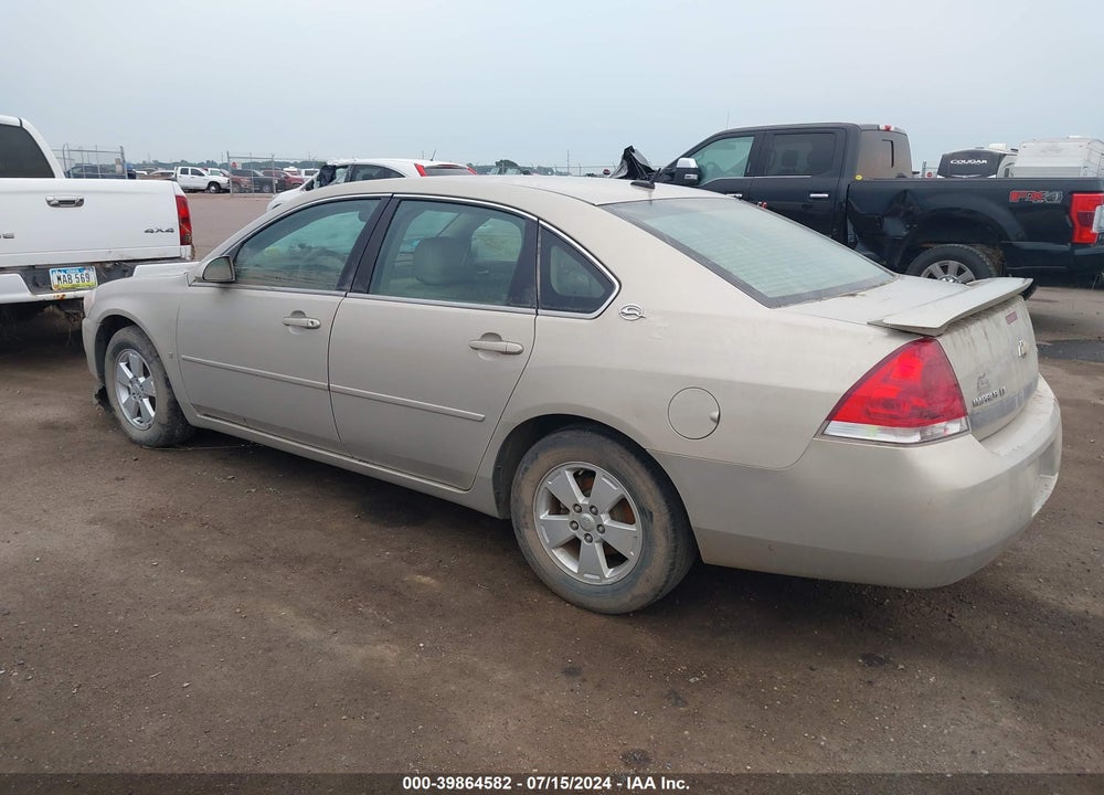 2008 CHEVROLET IMPALA LT VIN: 2G1WT58K381348680