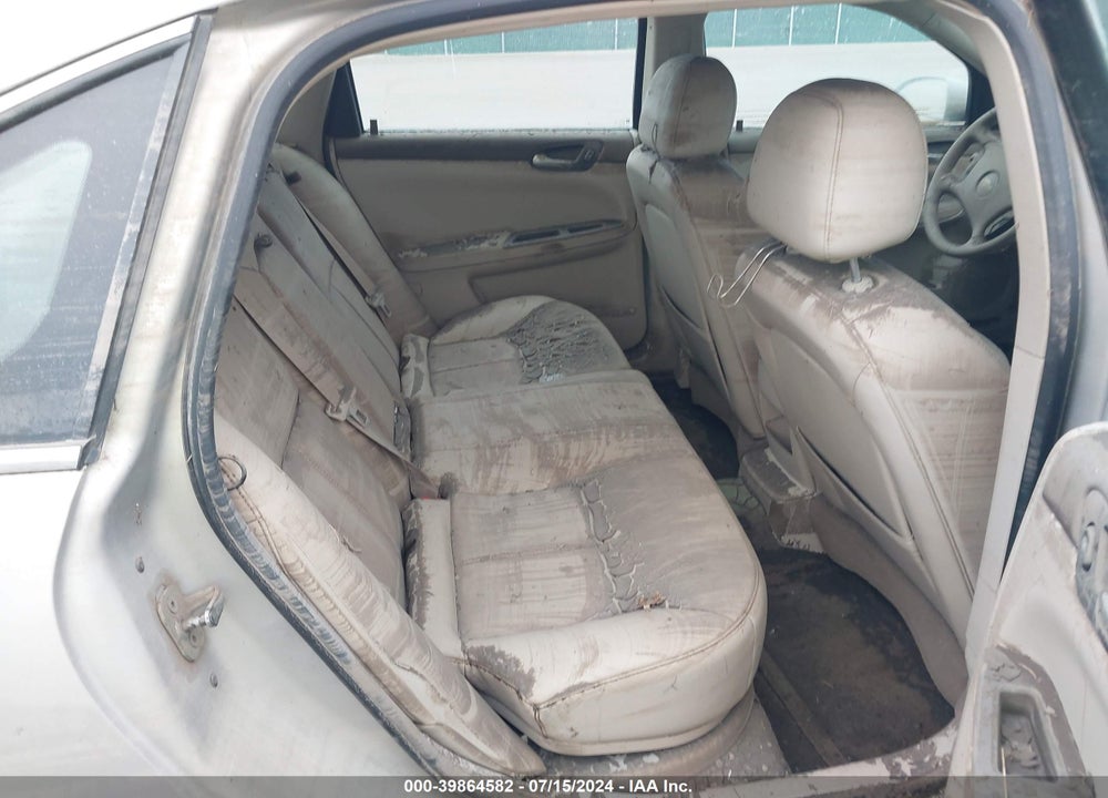 2008 CHEVROLET IMPALA LT VIN: 2G1WT58K381348680