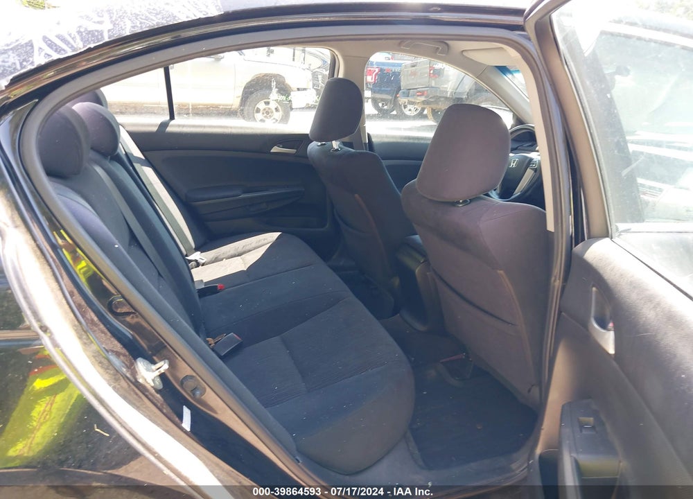 2011 HONDA ACCORD SEDAN VIN: 1HGCP2E60BA801009