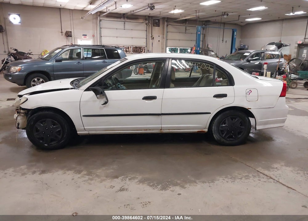 2005 HONDA CIVIC VP VIN: 2HGES16305H559687