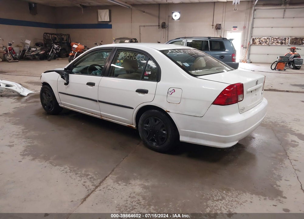 2005 HONDA CIVIC VP VIN: 2HGES16305H559687