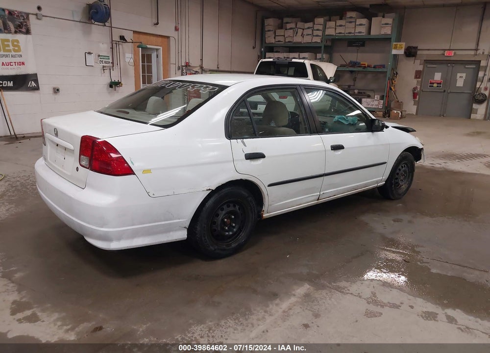 2005 HONDA CIVIC VP VIN: 2HGES16305H559687