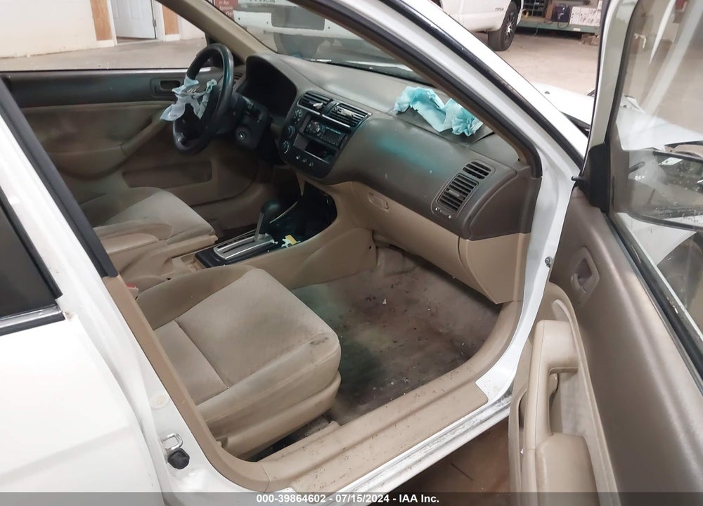 2005 HONDA CIVIC VP VIN: 2HGES16305H559687