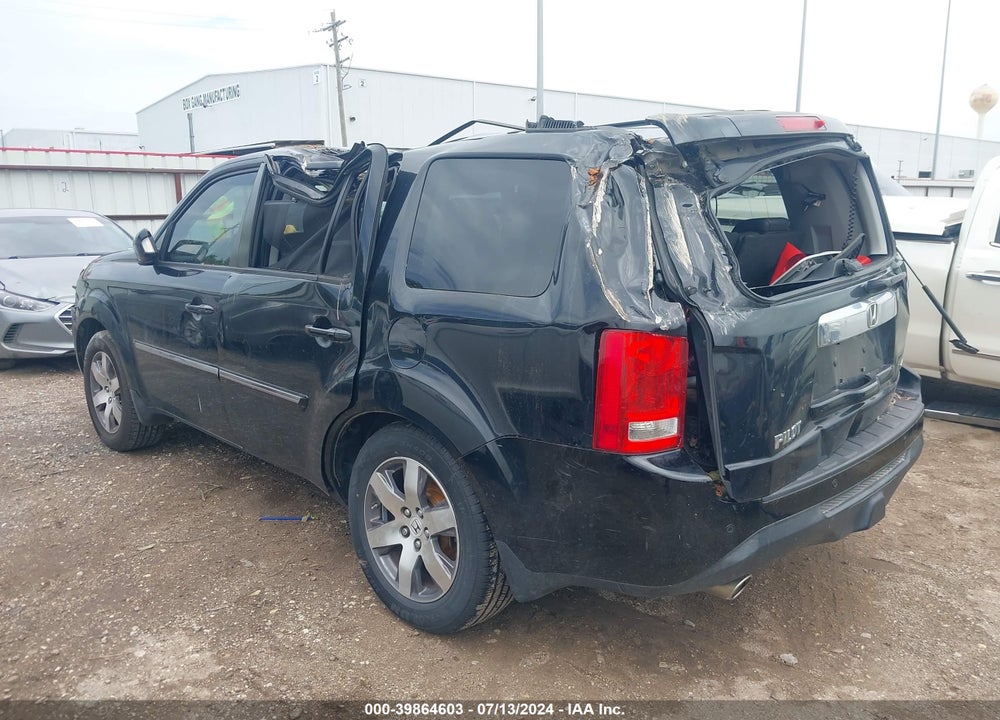 2015 HONDA PILOT TOURING VIN: 5FNYF3H90FB004291