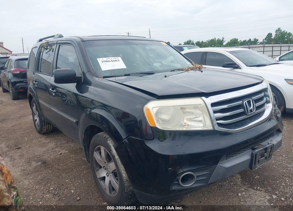 2015 HONDA PILOT TOURING VIN: 5FNYF3H90FB004291