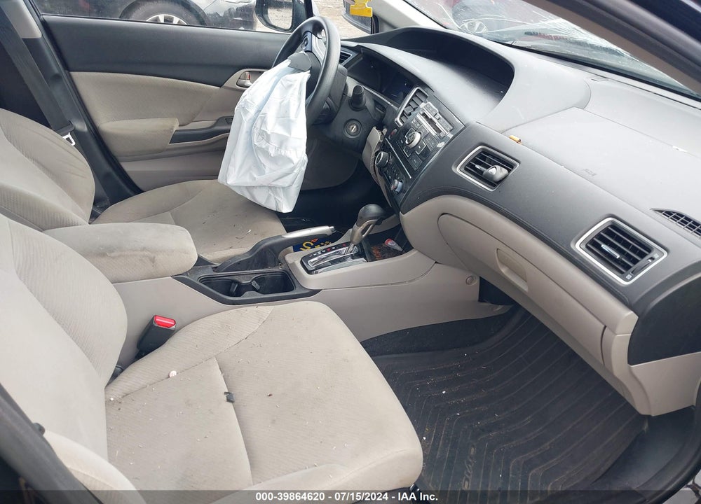2013 HONDA CIVIC LX VIN: 19XFB2F59DE023647