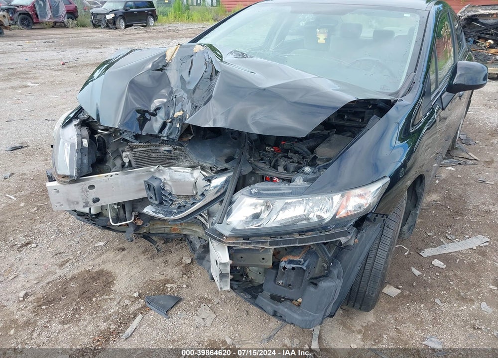 2013 HONDA CIVIC LX VIN: 19XFB2F59DE023647