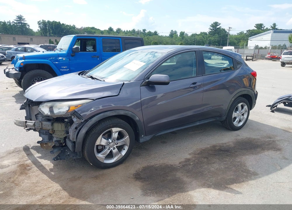 2016 HONDA HR-V LX VIN: 3CZRU6H36GM705111