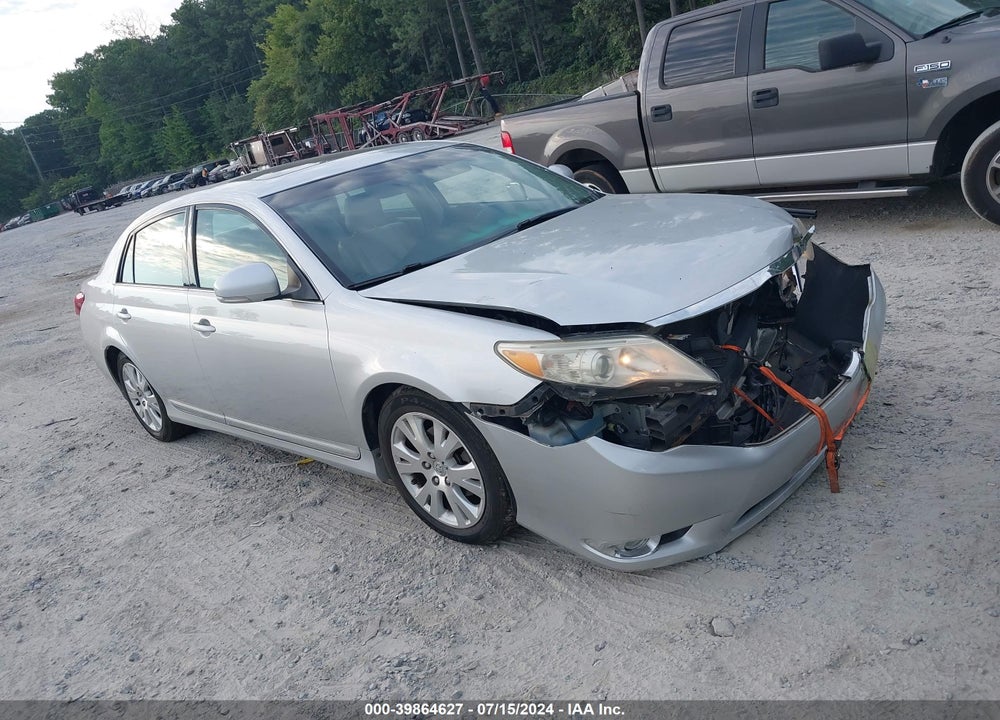2011 TOYOTA AVALON VIN: 4T1BK3DB0BU397667
