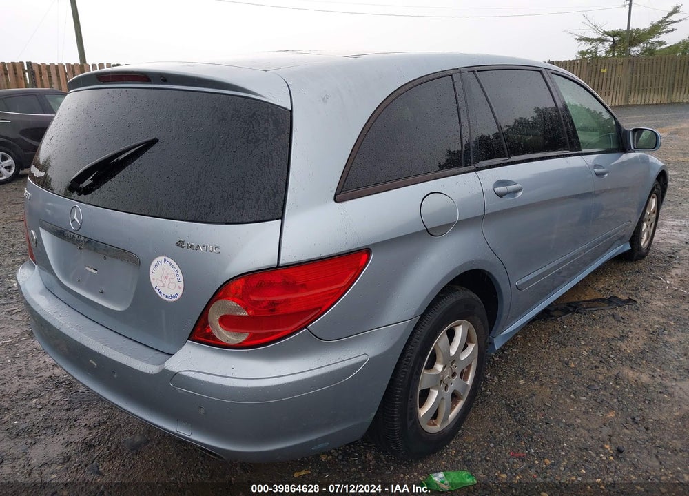 2006 MERCEDES-BENZ R 350 4MATIC VIN: 4JGCB65E36A021888