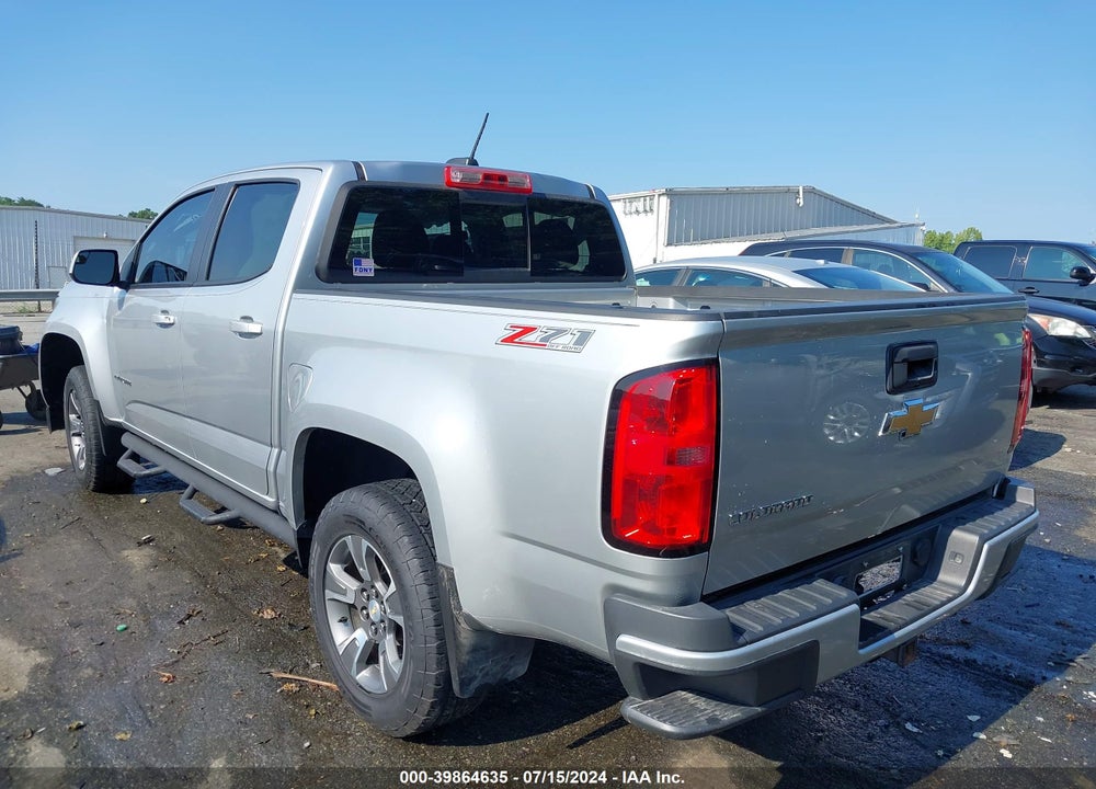 2016 CHEVROLET COLORADO Z71 VIN: 1GCGTDE37G1170117