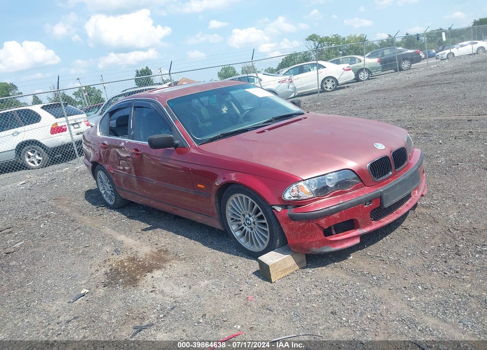 2001 BMW 330I VIN: WBAAV53421FT00619