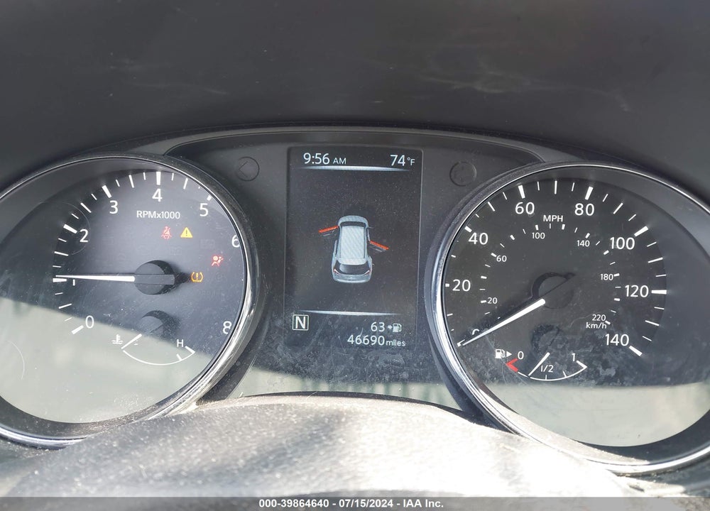 2017 NISSAN ROGUE SL VIN: 5N1AT2MV3HC744534