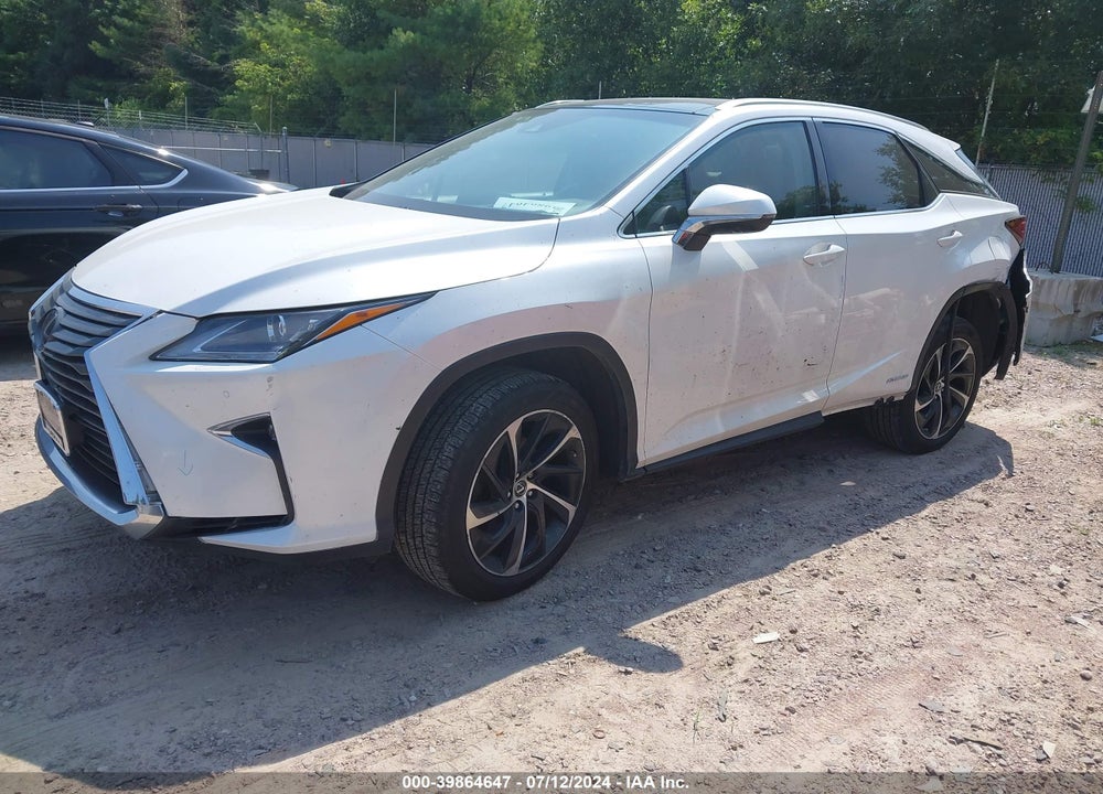 2018 LEXUS RX 450H VIN: 2T2BGMCA2JC027297