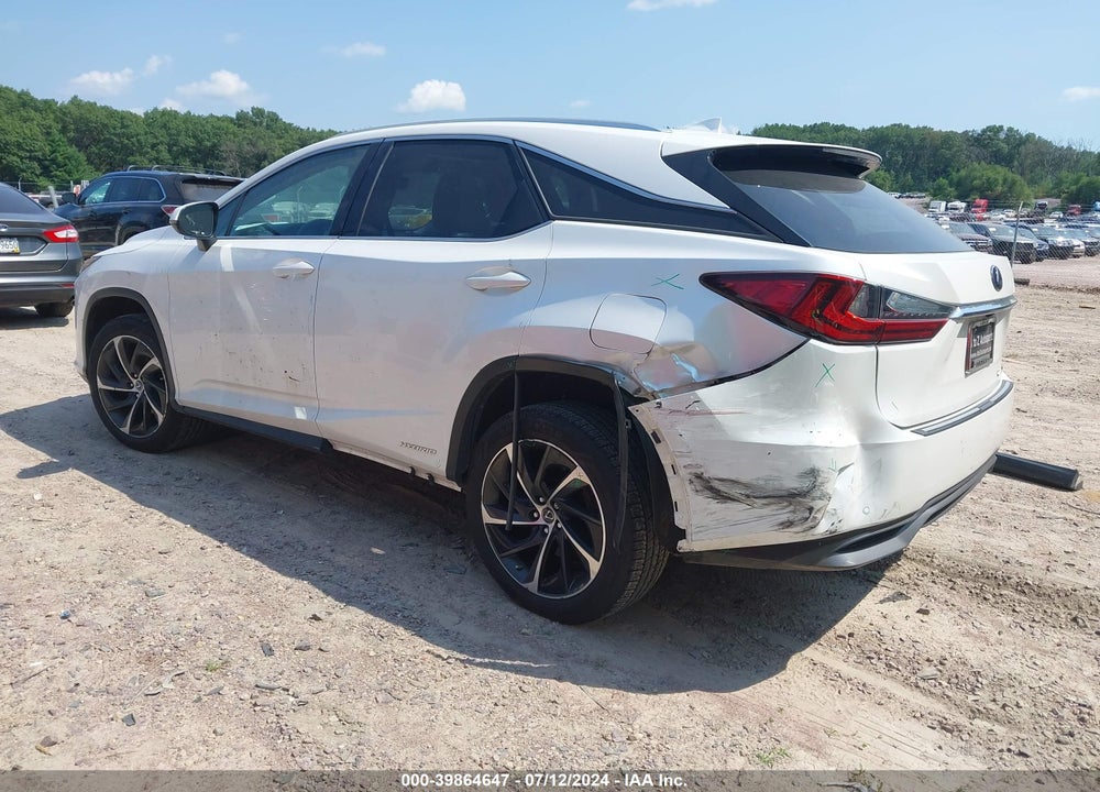 2018 LEXUS RX 450H VIN: 2T2BGMCA2JC027297