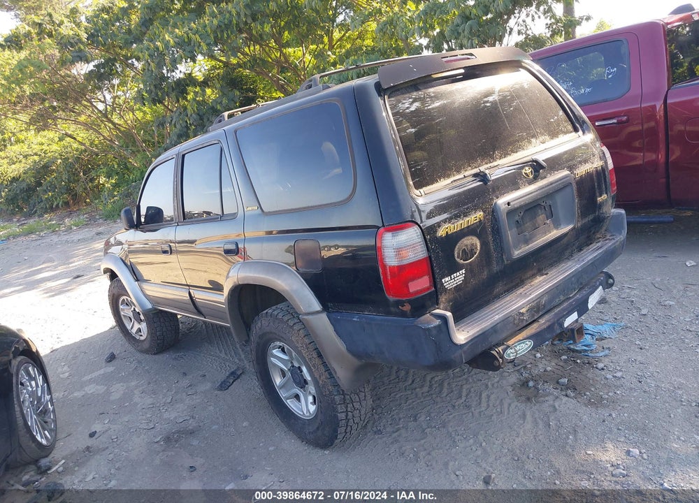 1999 TOYOTA 4RUNNER LIMITED V6 VIN: JT3HN87R1X0213044